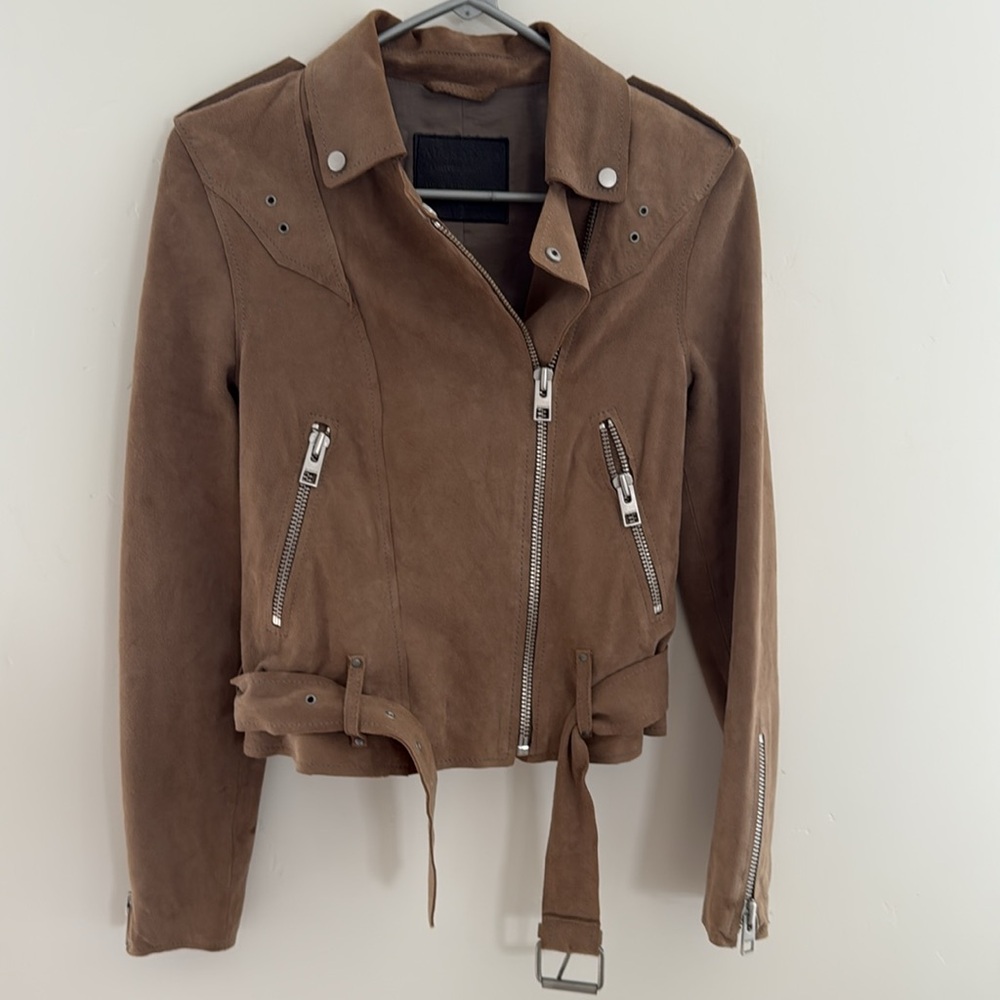 ALL SAINTS JACKET TAN
